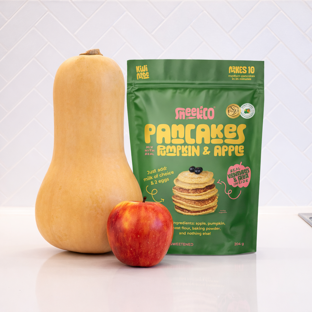 Pancake Mix Pumpkin and Apple | Stealthy Healthy Baking | Sneekico